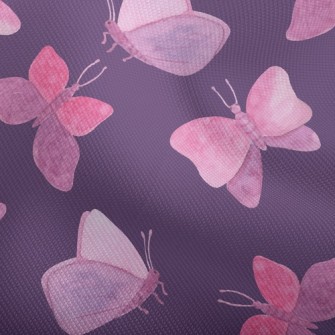 Watercolor Bloom Butterfly Dobby