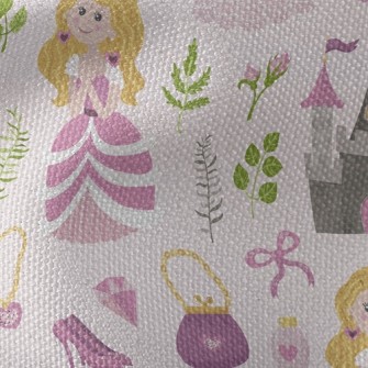 Dream Sleeping Beauty Princess Waterproof Canvas