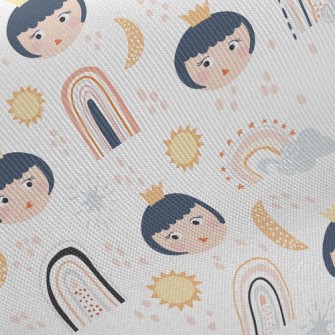 Princess With Big Head And Cro Twill