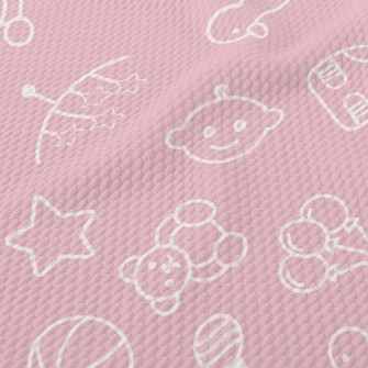 Mini Baby Cute Toys Birdseye Piqué