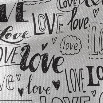 Changing Words Of Love Waterproof Canvas