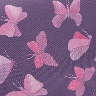 Watercolor Bloom Butterfly Twill