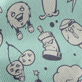 Funny Weird Expression Creatur Standard Corduroy