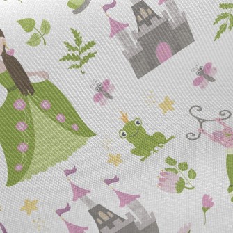 Frog Prince And Princess Twill