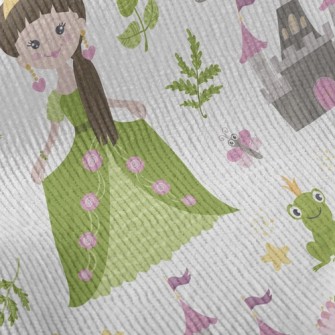 Frog Prince And Princess Standard Corduroy