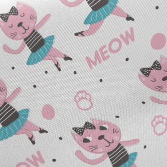 Elegant Ballet Cat Twill