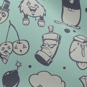 Funny Weird Expression Creatur Chiffon