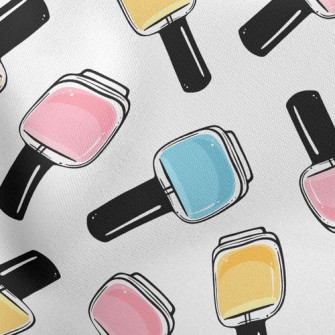Colorful Shades Of Nail Polish Stretch Ponte