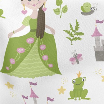 Frog Prince And Princess Stretch Ponte