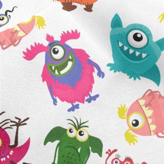 Scary Little Monster Micro Fleece