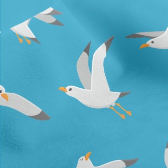 Lively Seagull Micro Fleece