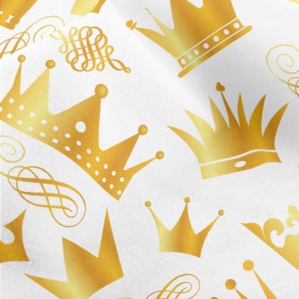 Sparkling Crown Micro Fleece