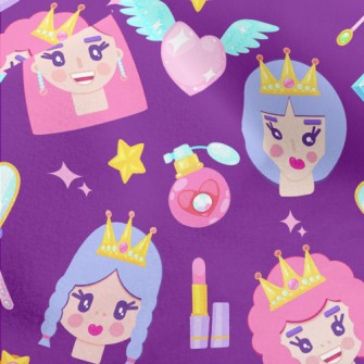 Cute Beautiful Girl Micro Fleece