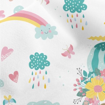 Fairy Hot Air Balloon Micro Fleece