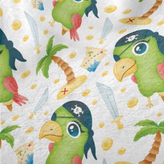 One-eyed Pirate Parrot Minky
