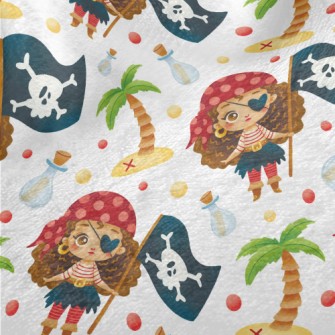 Playful One-eyed Female Pirate Minky