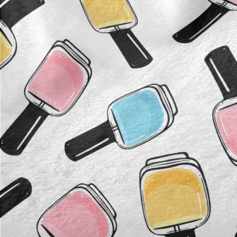 Colorful Shades Of Nail Polish Minky