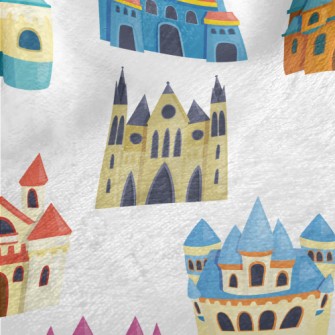 Colorful Ancient Castle Minky