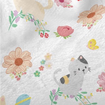 Chasing Flower Cat Minky