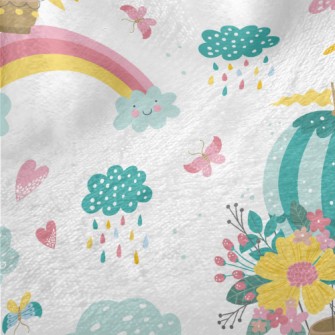 Fairy Hot Air Balloon Minky