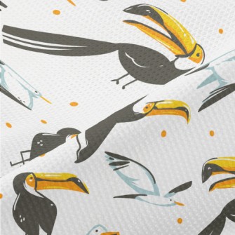Toucan And Seagull Piqué