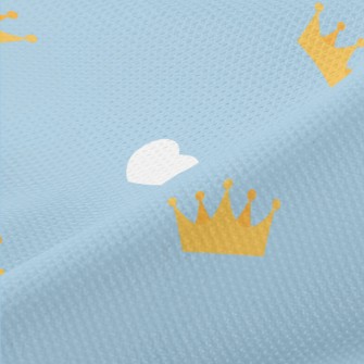 Literary Youth Crown And Love Piqué