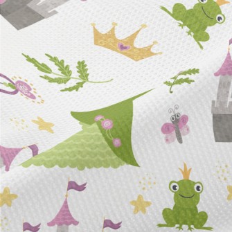 Frog Prince And Princess Piqué