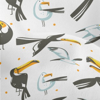 Toucan And Seagull Lightweight Performance Linen