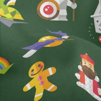 Fairy Tale Little Characters Lightweight Performance Linen