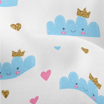 Smile Crown Clouds Lightweight Performance Linen