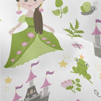 Frog Prince And Princess Lightweight Performance Linen