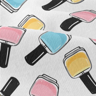 Colorful Shades Of Nail Polish Modern Jersey