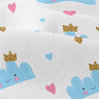 Smile Crown Clouds Modern Jersey