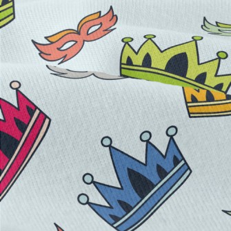 Colorful Crowns And Masks Modern Jersey