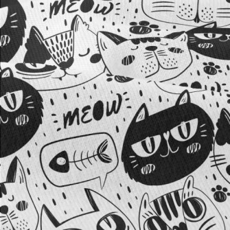 Funny Expression Cat Face Modern Jersey