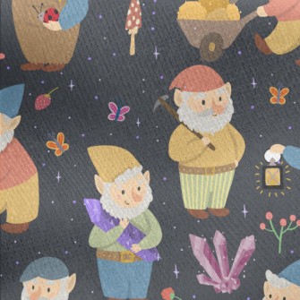 Hard Working Dwarf Jersey Backed Fleece