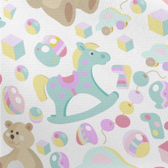 Colorful Children's Toys Pongee