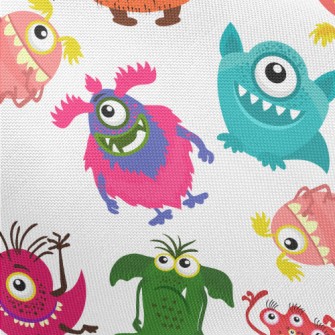 Scary Little Monster Pongee