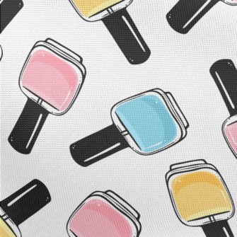 Colorful Shades Of Nail Polish Pongee