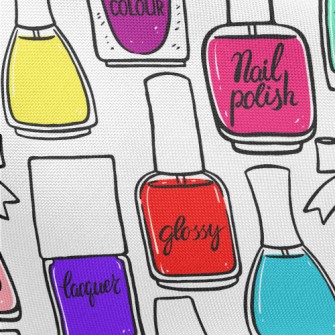 Specially Packaged Nail Polish Pongee