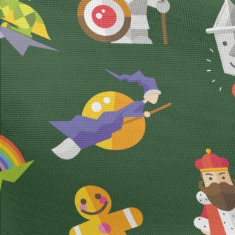 Fairy Tale Little Characters Pongee
