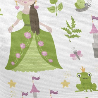 Frog Prince And Princess Pongee