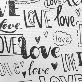 Changing Words Of Love Pongee