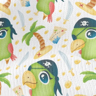 One-eyed Pirate Parrot Stretch Jersey
