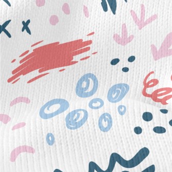 Graffiti Symbols Stretch Jersey