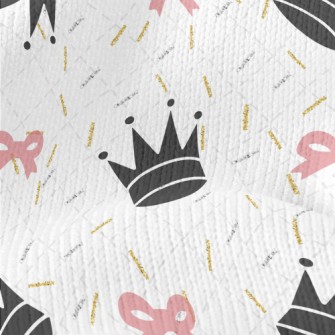 Line Crown Heart Stretch Jersey