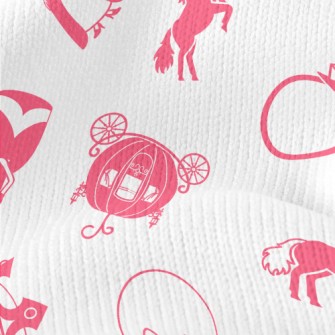Fairy And Pumpkin Carriage Stretch Jersey