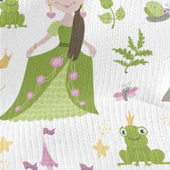 Frog Prince And Princess Stretch Jersey