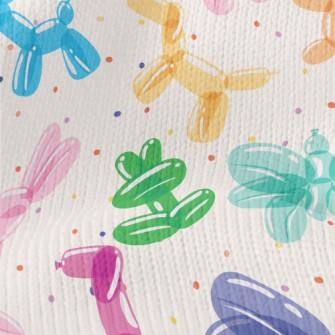 Animal Shaped Balloons Stretch Jersey