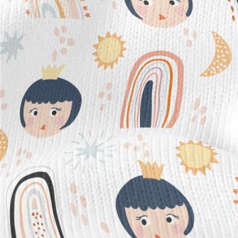 Princess With Big Head And Cro Stretch Jersey